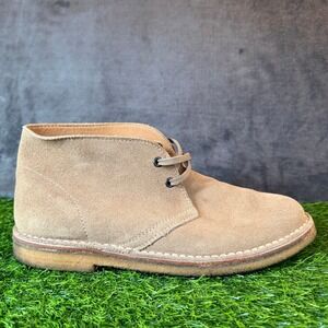 Toscana Vero Cuoio Chukka Boots Tan Leather Made in Italy Mens EU 42 US 8/8.5